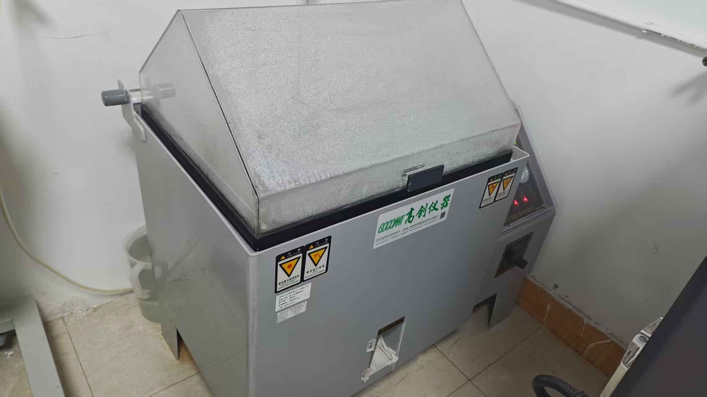 Salt spray tester